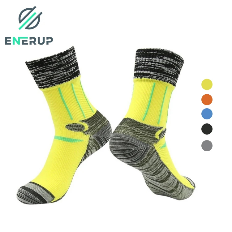 Enerup OEM/ODM Kaos Kakical Cetines Custom Women Mens Long Sports Climbing Hiking Waterproof Breathable Socks