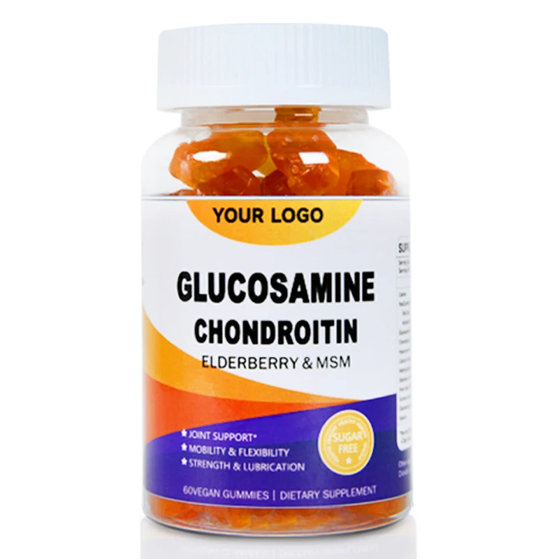 Private Label 60pcs Oem Supplement Health Glucosamine Chondroitin Soft Capsule Combination Support and Health