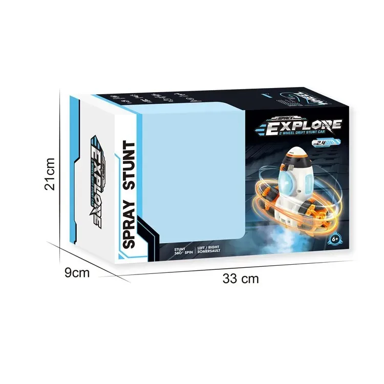 New boy toys double-sided stunt upright walking spray car remote control car stunt drift toys for children car birthday gift