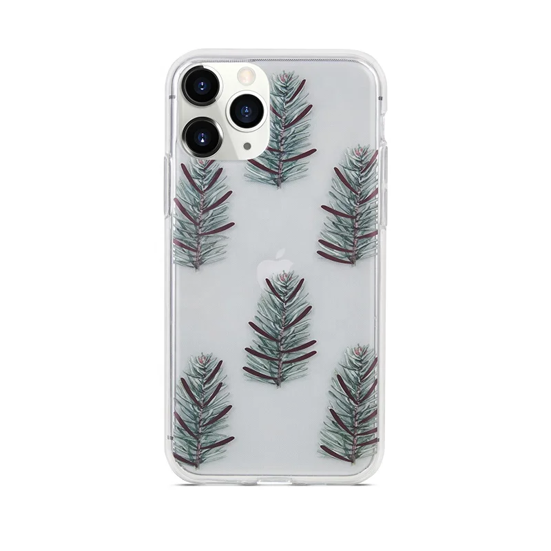Fashion Custom OEM Color Printing Material Case Shockproof Transparent IMD Phone Case for iPhone 11