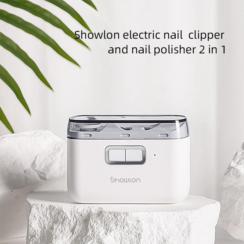 Xiaomi Youpin Seemagic Electric Kids Nail Clipper Showlon Baby Nail Cutter Electric Mini Nail Polisher and Trimmer Pro