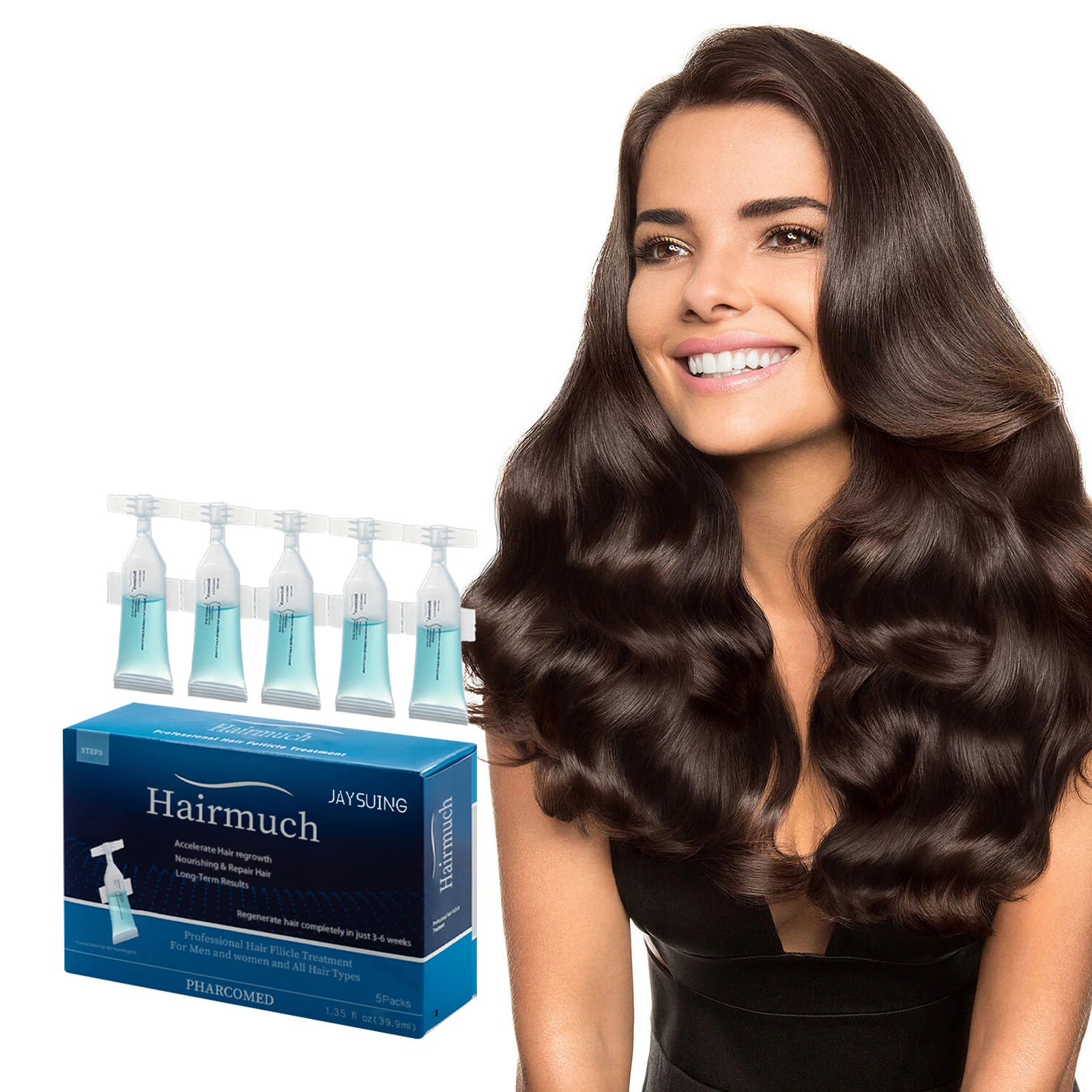 High Quality Bio Silk Hair Serum Hair Growth Ampoule Treatment Hair Regrowth Oil Rosemary Oil Growth