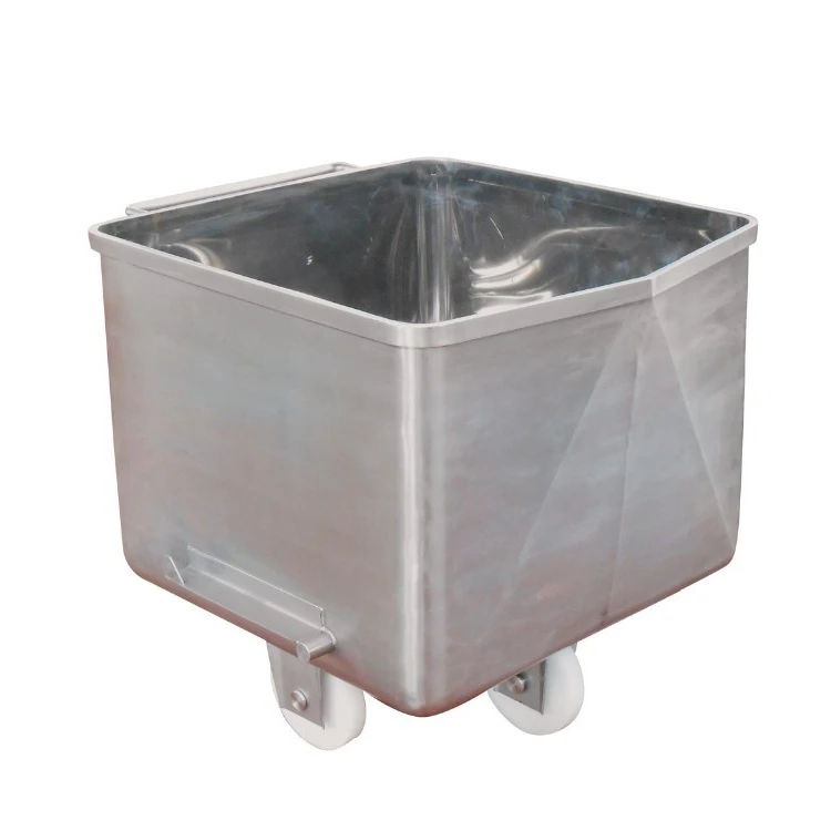 stainless steel 304 EU standard Meat Trolley 200L