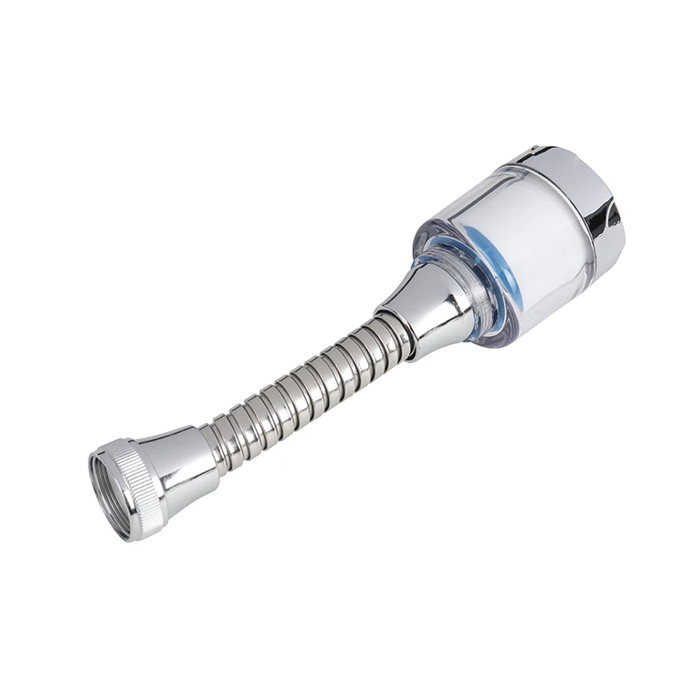 Pressure Boosting Adjustable Extension Water Saving Head Detachable Sink Sprayer Faucet Extender