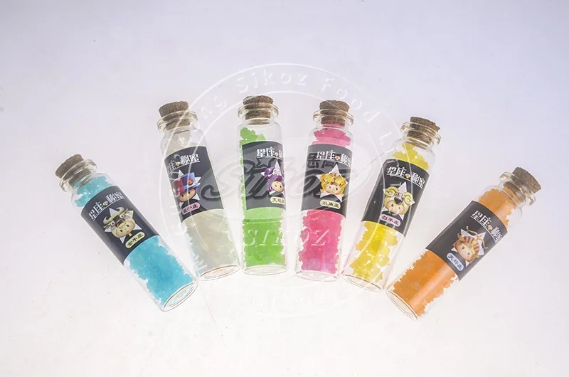 Colorful Korean star hard candy
