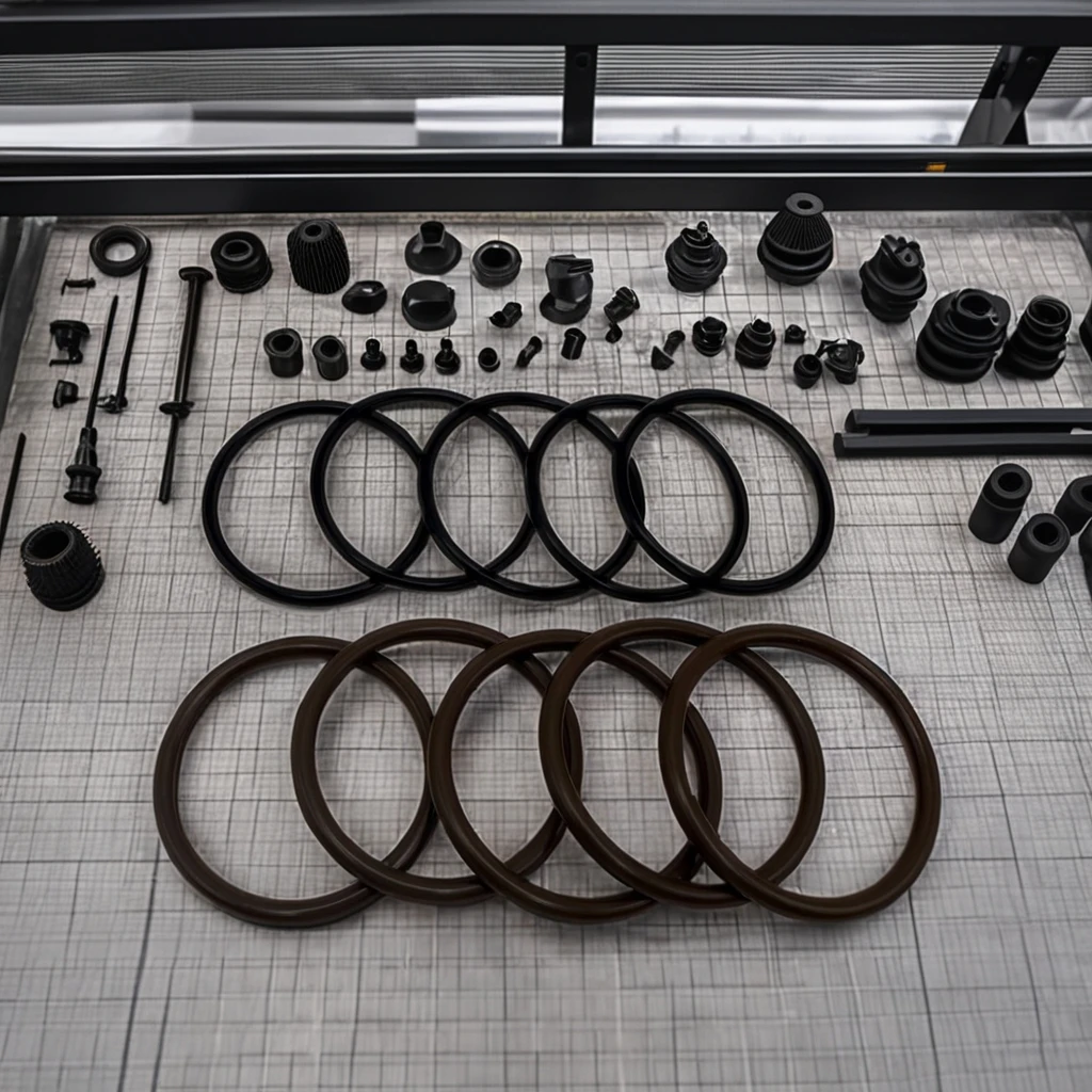 PTFE PFA / FEP Encapsulated O Ring FPM FKM Coated clear O-Rings