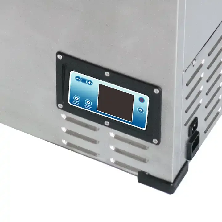 Portable Freezer BD45 45 Liters DC 12V 24V Car Refrigerator With Stainless Steel Case