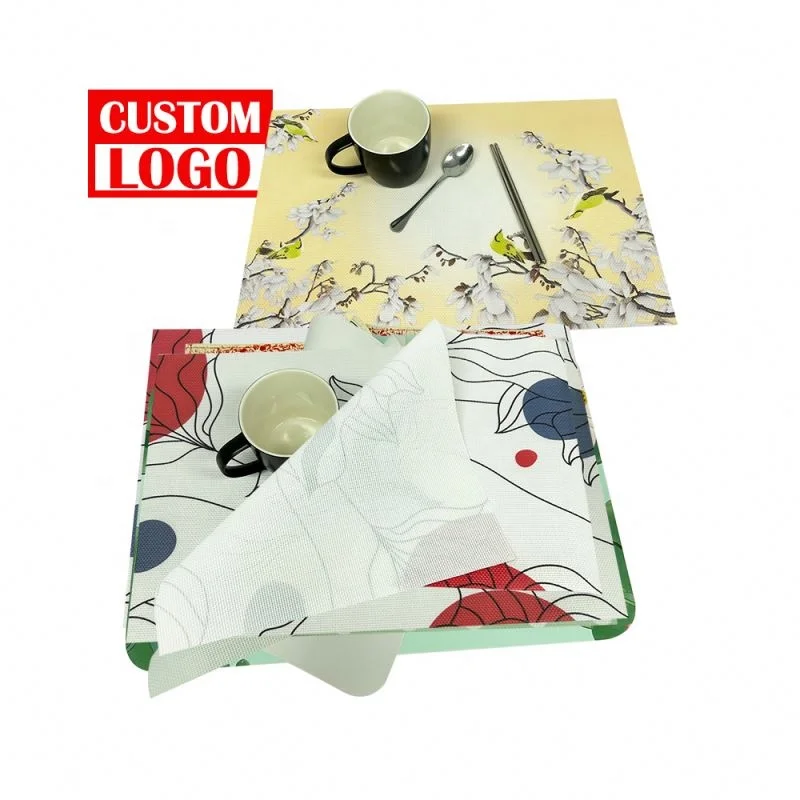 Акция оптовая продажа квадратная печатная ПП подстилка круглые подстилки на заказ