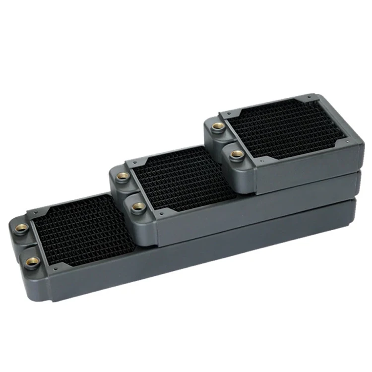 Copper Water Cooling Cpu Heatsink / Water Cooling Pc Radiator / Cooling System Radiator