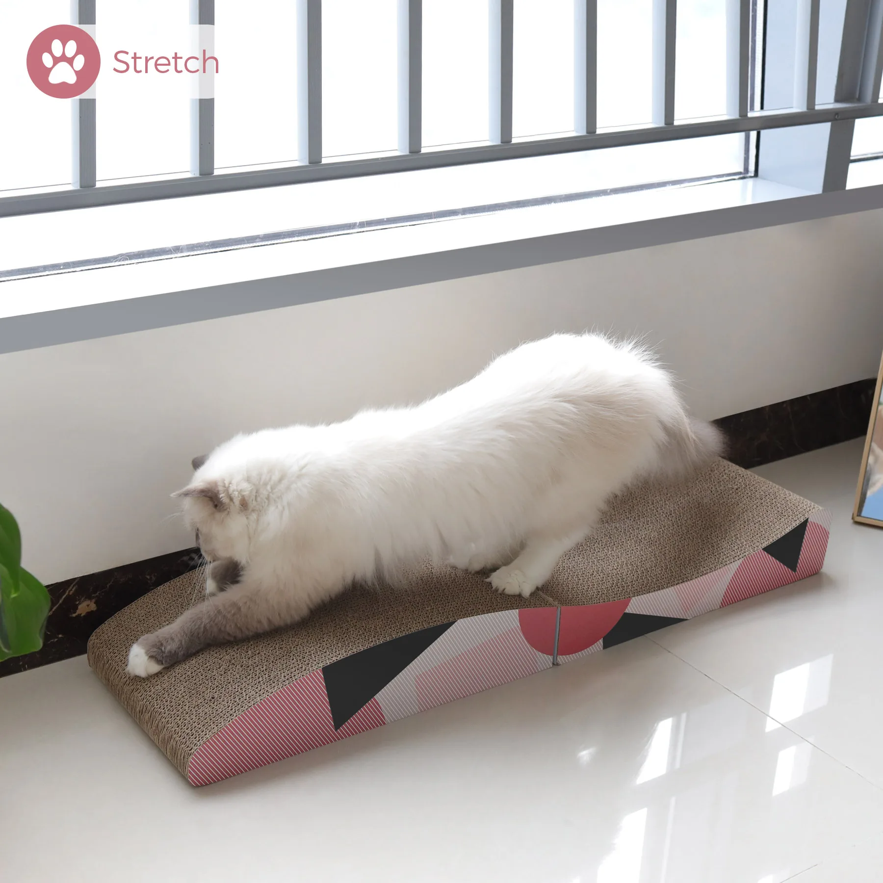 China factory wholesale corrugated cat cardboard scratcher cat scratcher design