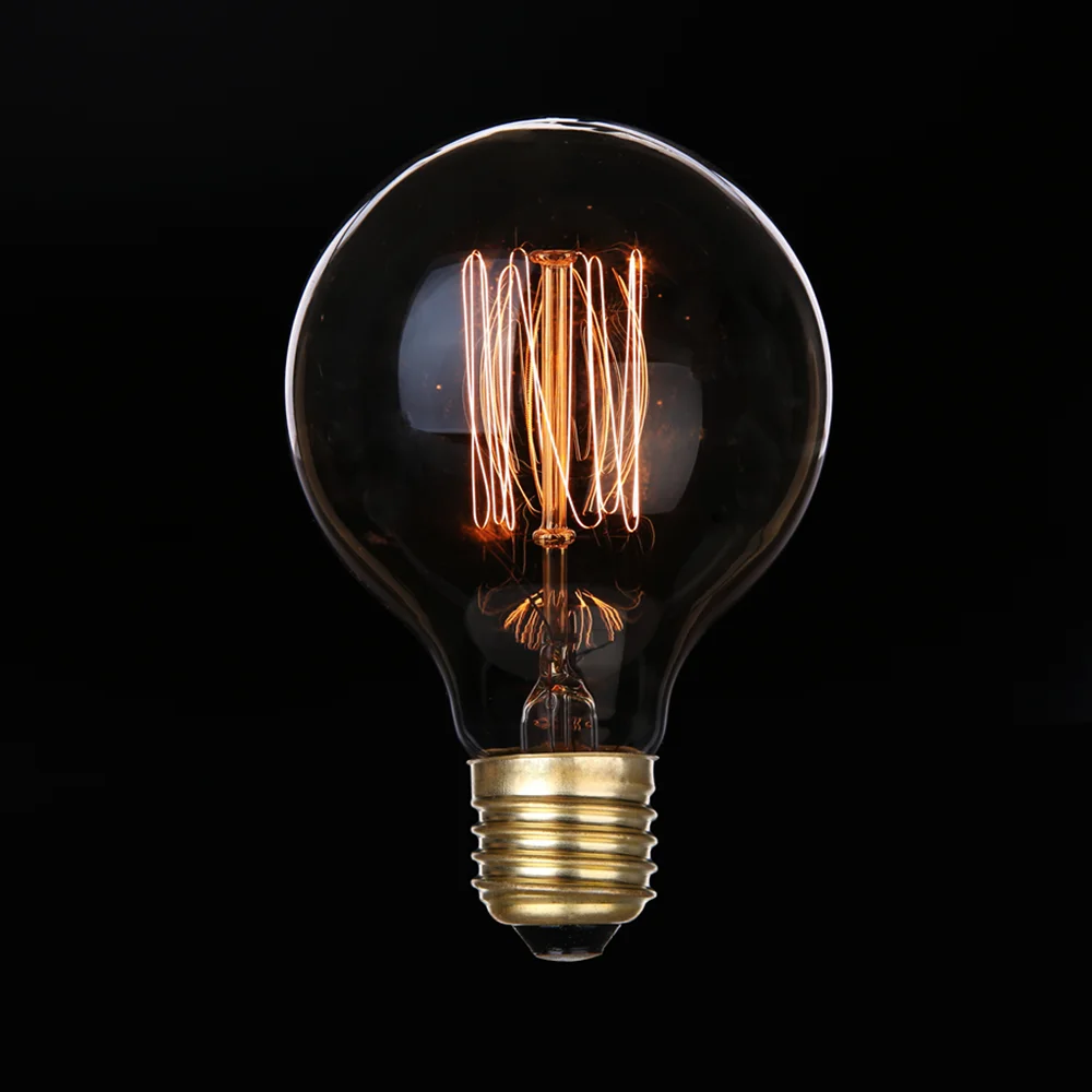  Лампа накаливания Retro Edison E27 40 Вт 60 A19 ST58 ST64 T30 T45 G80 G95 G125 винтажная