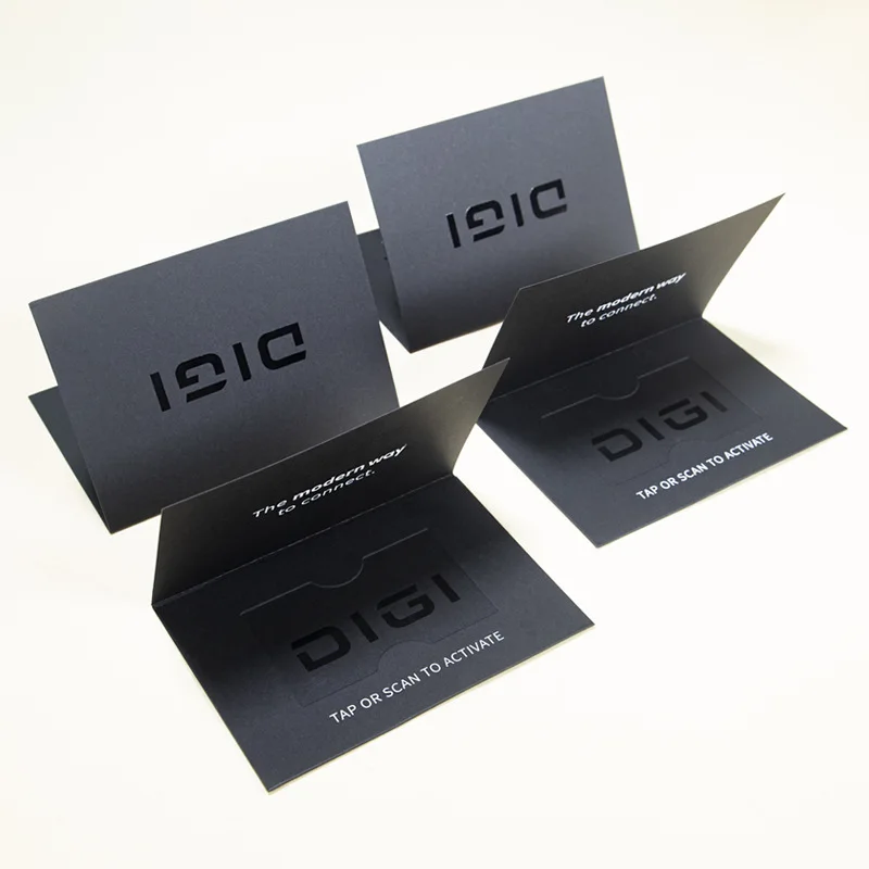 Custom Card Holder Vip Membership Card Packaging Vip Credit Card Gift Envelope