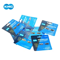 KMC сплав сталь высокое качество 2 пары велосипедная Пряжка для ключей БЫСТРОРАЗЪЕМНАЯ Пряжка для 12 скоростных велосипедных цепей недостающие звенья