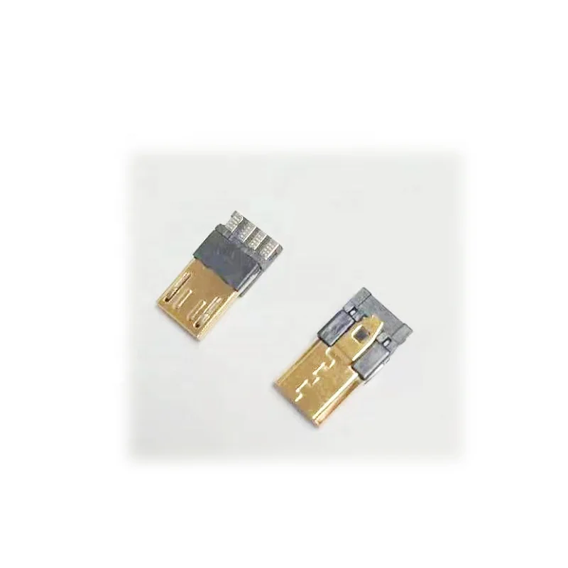 Cellphone Accessories Gold Plated Connector Metallic for Yarn Charging USB Data Cable Line for Mobile Phone