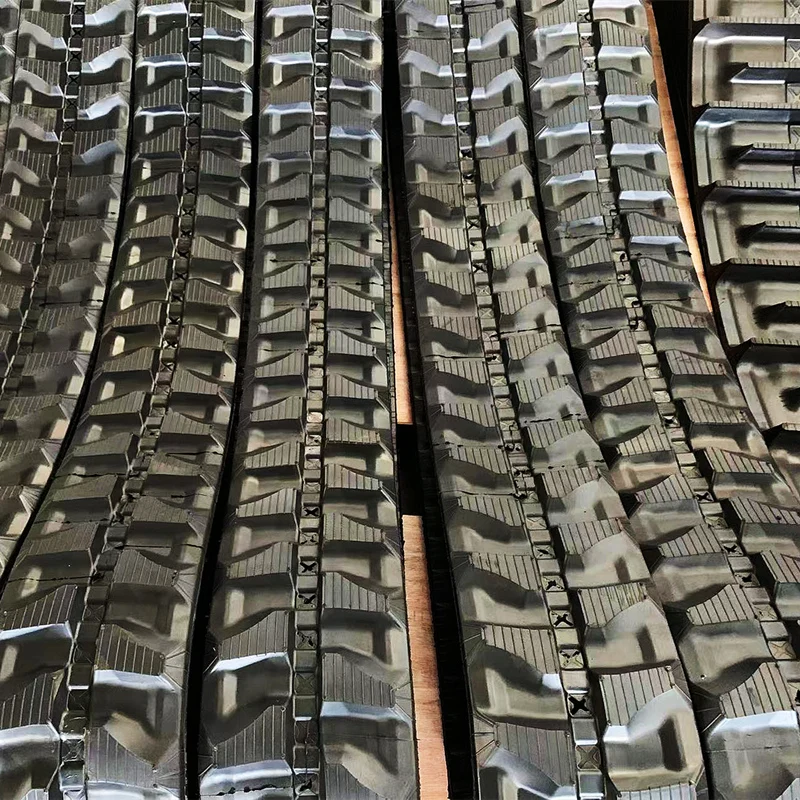 Rubber track for mini excavator Kubota Yanmar 17 Yuchai Sany Ishikawa Island chain belt wear-resistant rubber track
