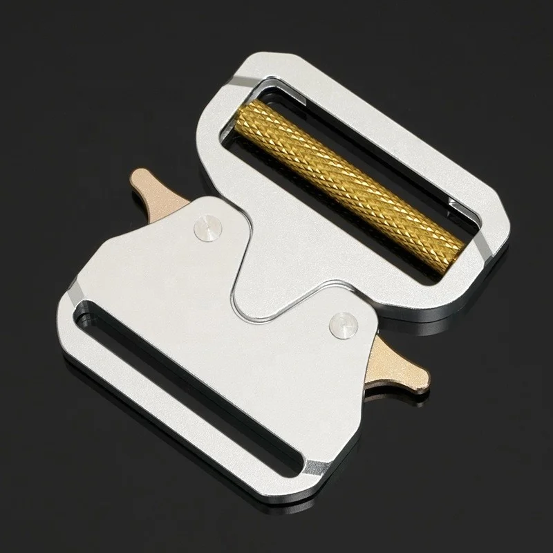 39mm Custom Buckle Shoulder Strap Buckle Bag Handles Dog Harness Collar Accessories Quick Release Tactical Metal Buckle