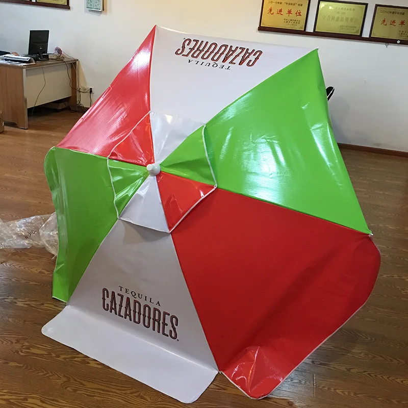 Large White Sunshade Waterproof Outdoor Beach Patio Garden Umbrella