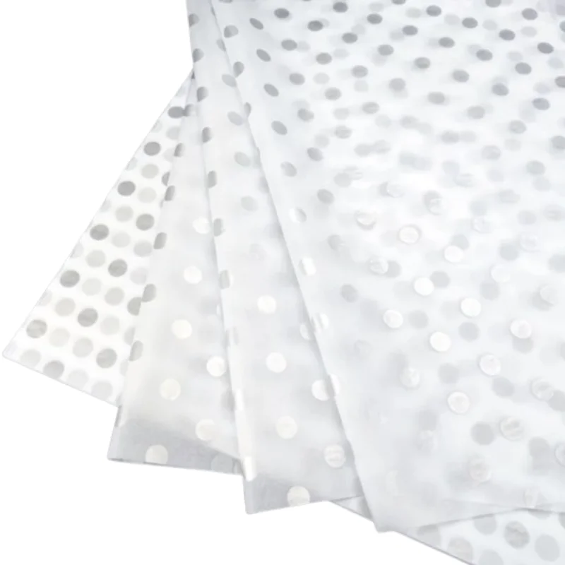 Custom Logo Gold Pink White Packaging Tissue Paper customised gift wrapping paper Waterproof Fancy Paper For Flower