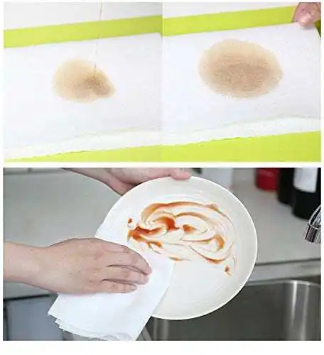 Disposable Household Cleaning Towels Kitchen Dish Cloths Dish Rags Non Woven Fabric Handy Wipes