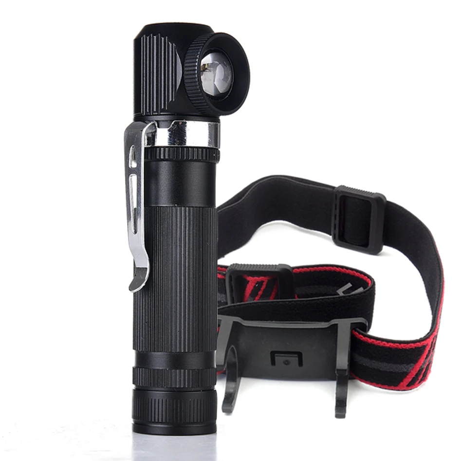Регулируемый яркий Перезаряжаемый светодиодный налобный фонарь, водонепроницаемый налобный фонарь для походов, кемпинга 18650, перезаряжаемый светодиодный налобный фонарь, USB налобный фонарь