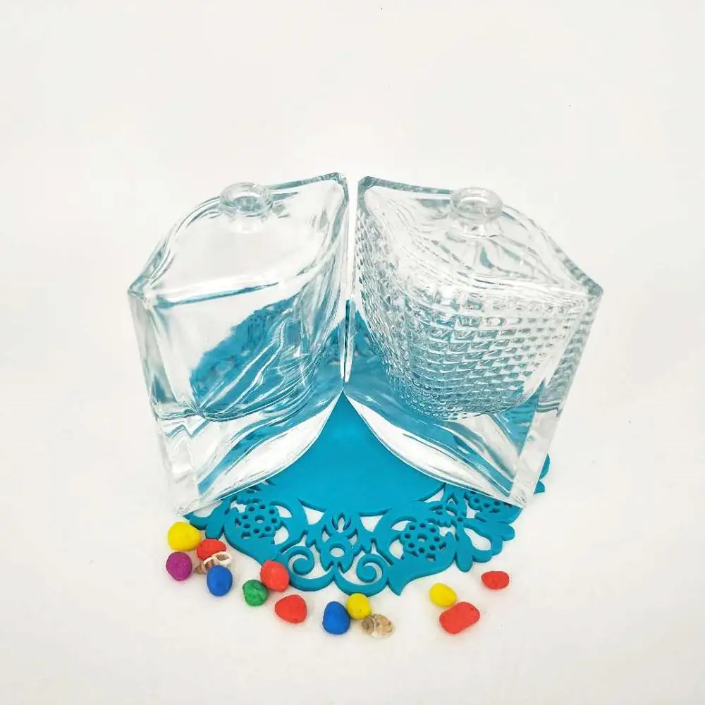 Уникальный плоский квадратный флакон для духов, 50 мл, 100 мл