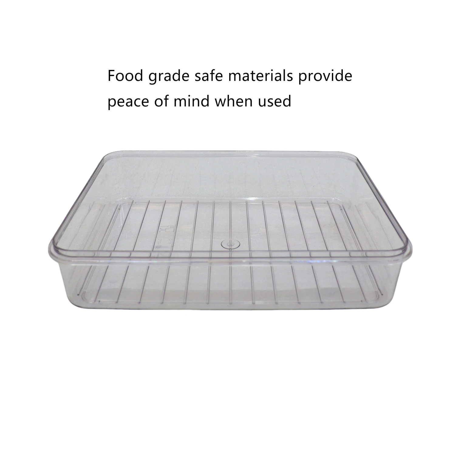 High Quality 2500Ml Big Capacity Food Grade Portable Plastic Lunch Box Food Containers With Handle