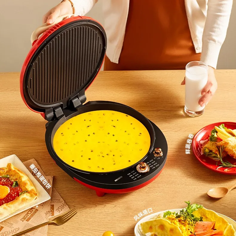 Griddle double-sided suspension pancake machine household small pancake machine multi-functional kitchen electric baking pan
