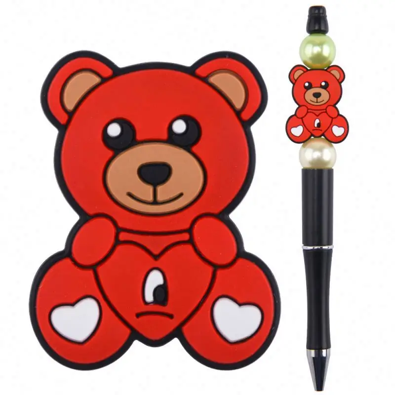 Mom Hot Sale Eco Friendly Soft Funny Shape Toy Making Baby Chew Other Loose Animal Silicone Focal Beads