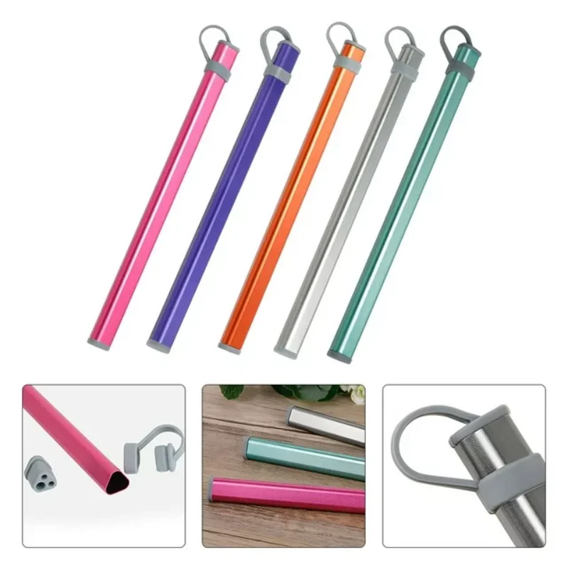 Chopsticks Storage Tubes Aluminum Alloy Box Case for Titanium Chopsticks Storage Box