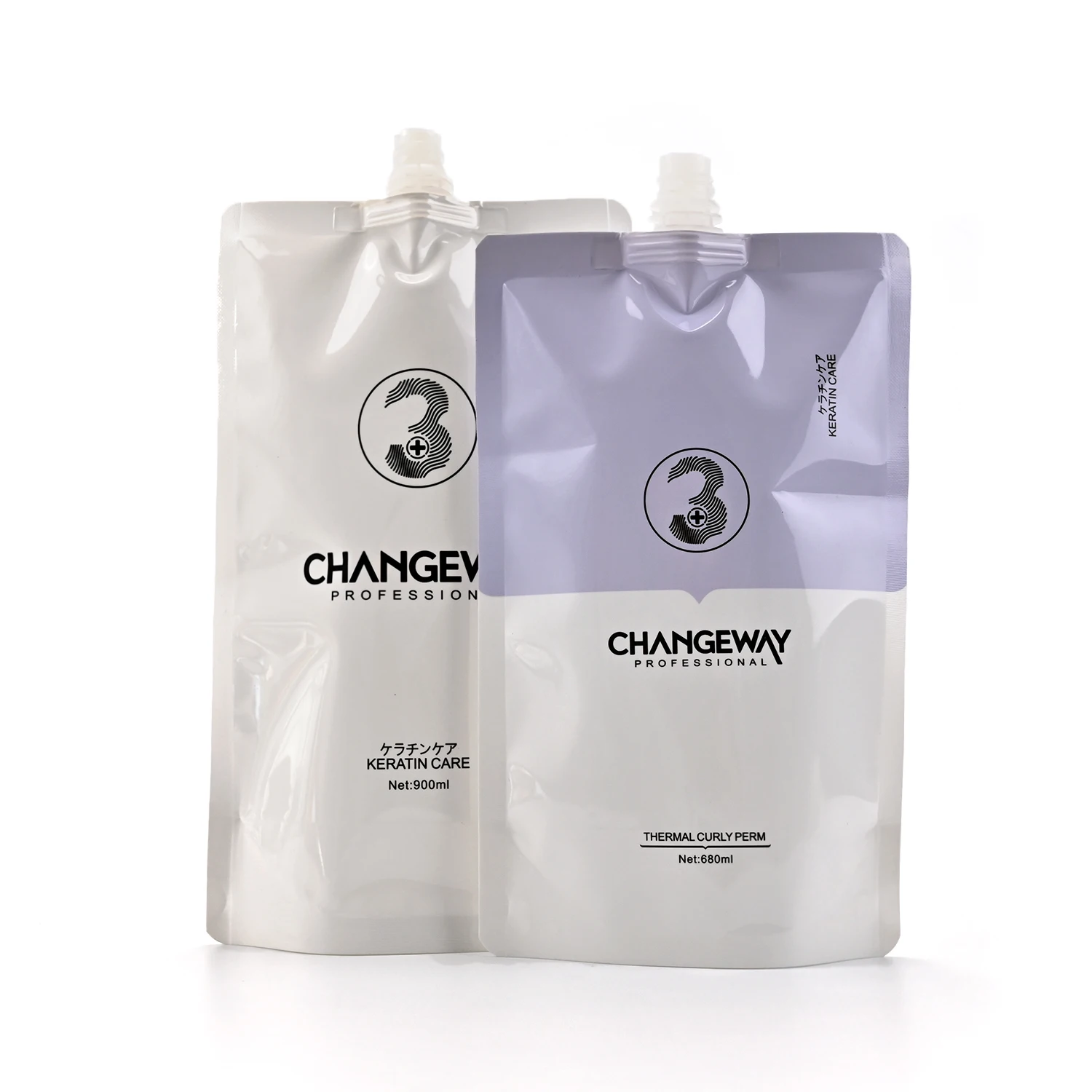 Wholesale Custom Printed Logo Screw Lid Water Pouch for Toner Lotion Hair and Skin Care Drink Bag Beverage Bag Spout Pouch