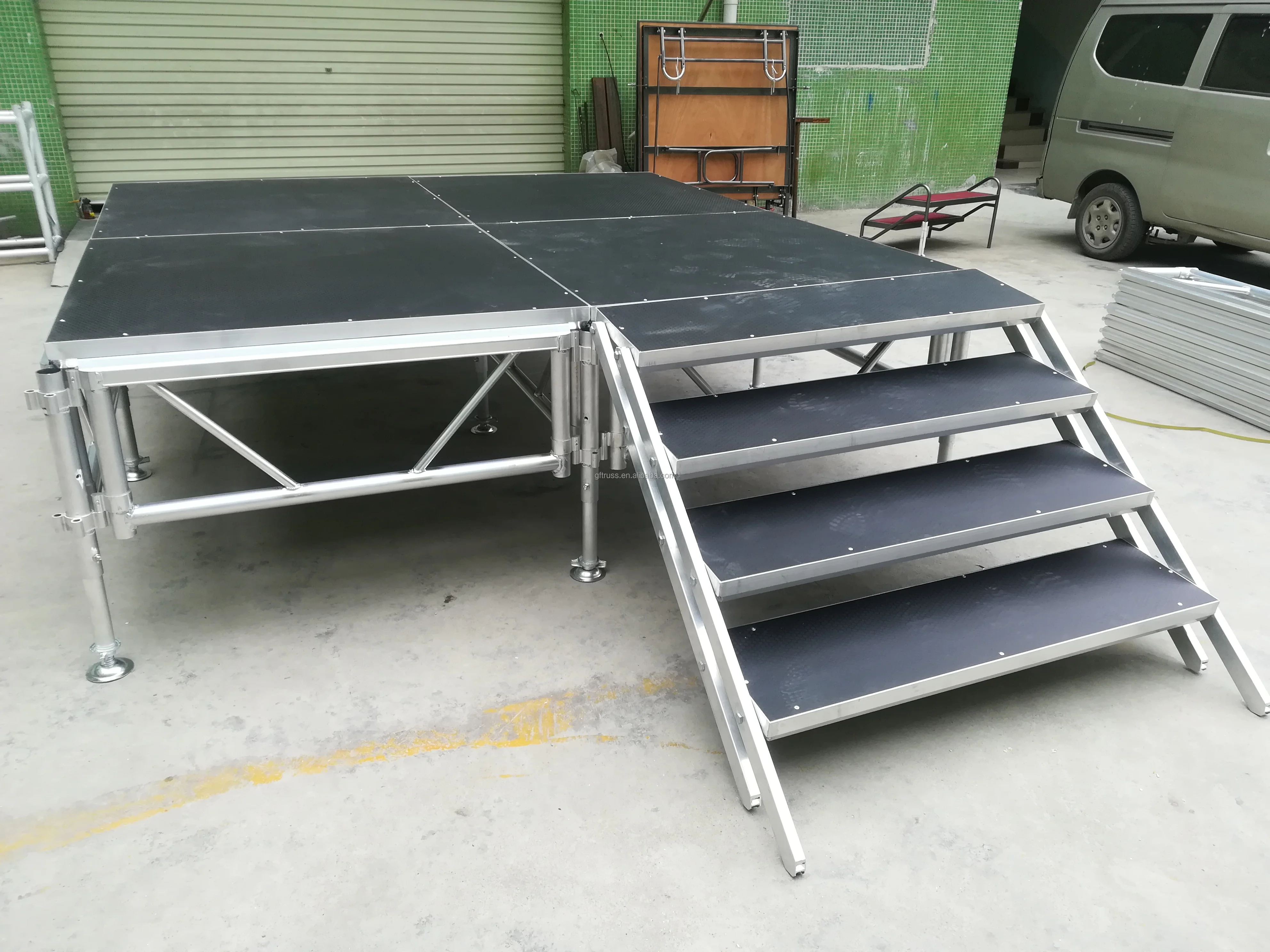 Stage Platform Aluminium Platform Top Quality Aluminum Adjustable Legs Stage Platform