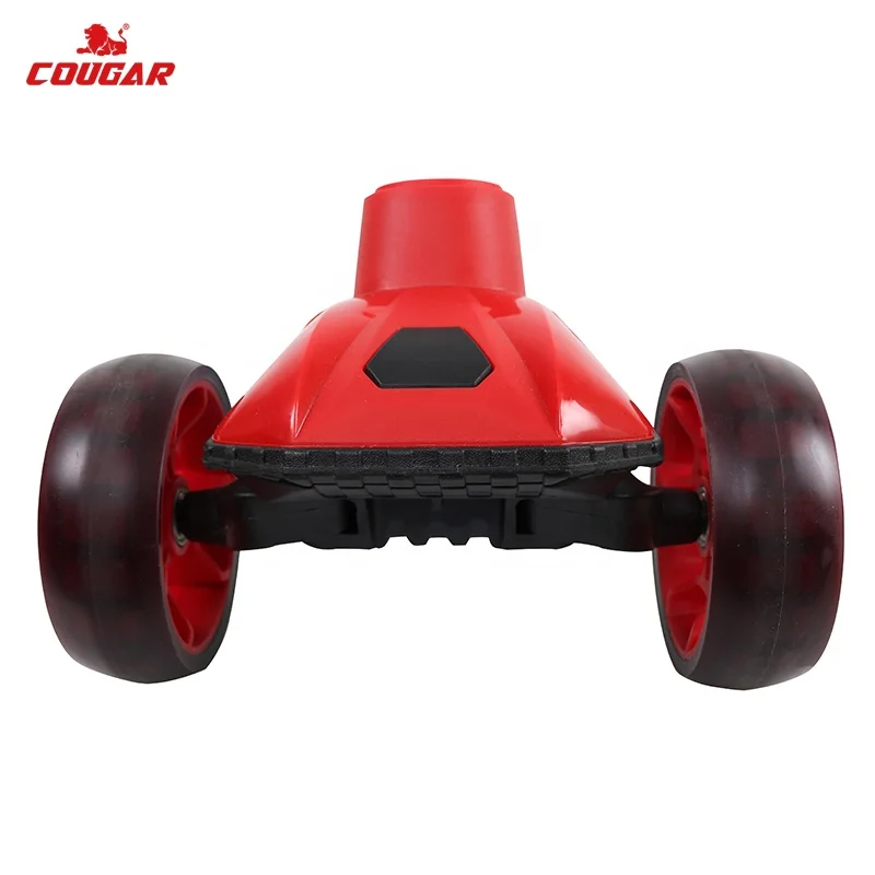 MHBC-011 Cougar Illuminating Wheels Adjust Fold Scooter Balance Training Foot Kick Scooters For Kids Boys Girls