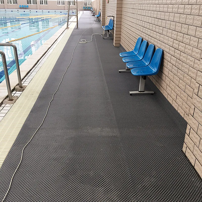 Anti slip Waterproof Customized Colorful Easily Clear pvc Roll Plastic Mat Kitchen Bathroom Swimming Pool PVC Fool Mat