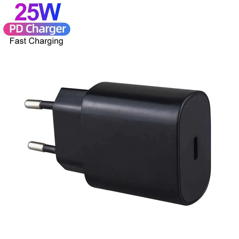 Wholesale PD 25W Charger Cable Type C PD Fast Wall Chargers USB C Type C Adapter Charger Fast Charging For Samsung iphone