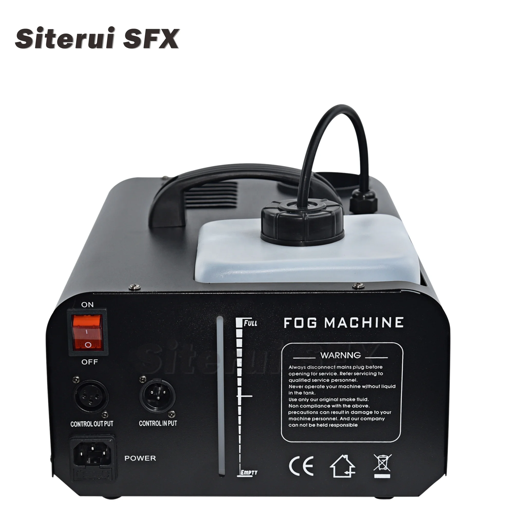 SITERUI  SFX 1500W ordinary column wired and wireless remote control smoke machine for DJ disco and stage show