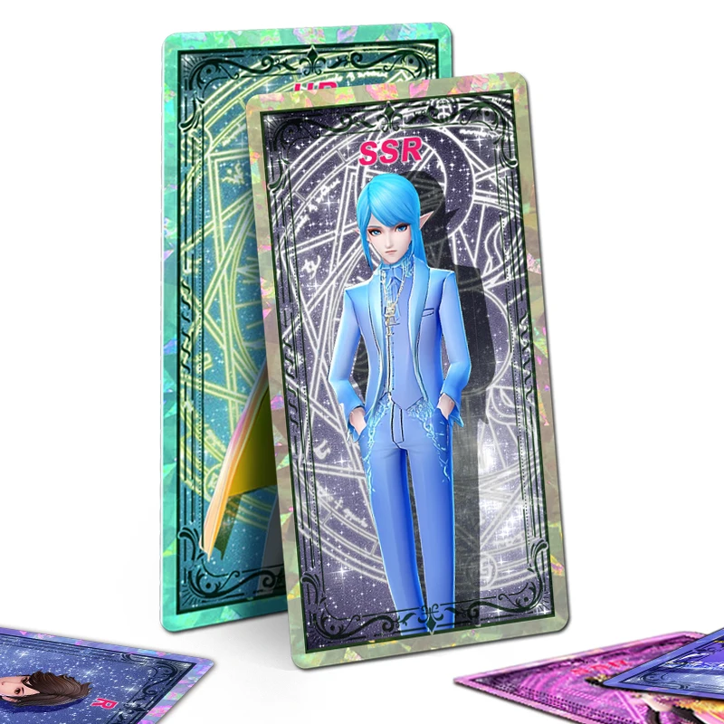 Custom Laser Board Anime game high-quality Art Print Laser Cards