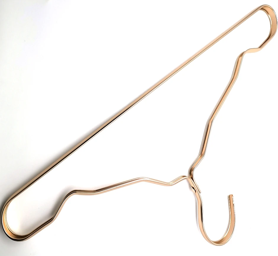 China modern clothes mobile hangers for cloths gold clothes rack/aluminum clothes hanger