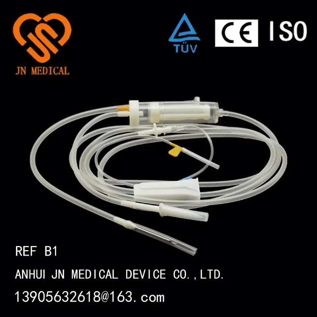 
Disposable Blood Transfusion Set with Blood Filter Needle 18g 