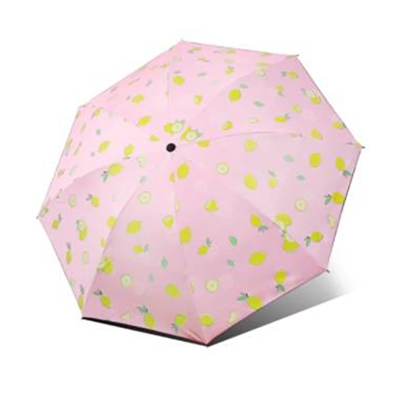 Foska Full Automatic Anti Ultraviolet Sunscreen Umbrella Portable Sunny Umbrella Ultraviolet Three Fold Umbrella For The Rain