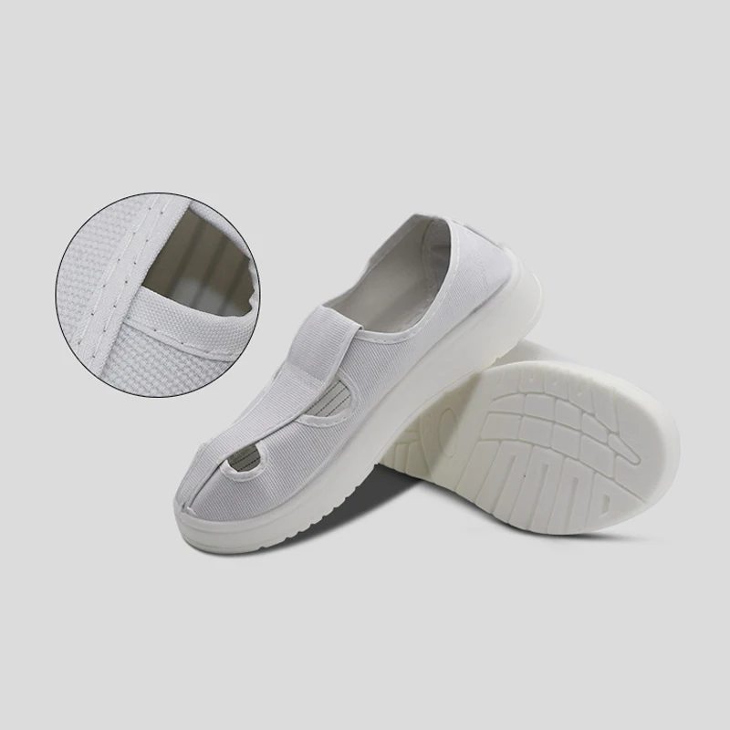 Canvas Anti Static Shoes  thickened sole Wholesales Industry Use Pvc Sole Cleanroom Anti Static Esd Safe Shoes