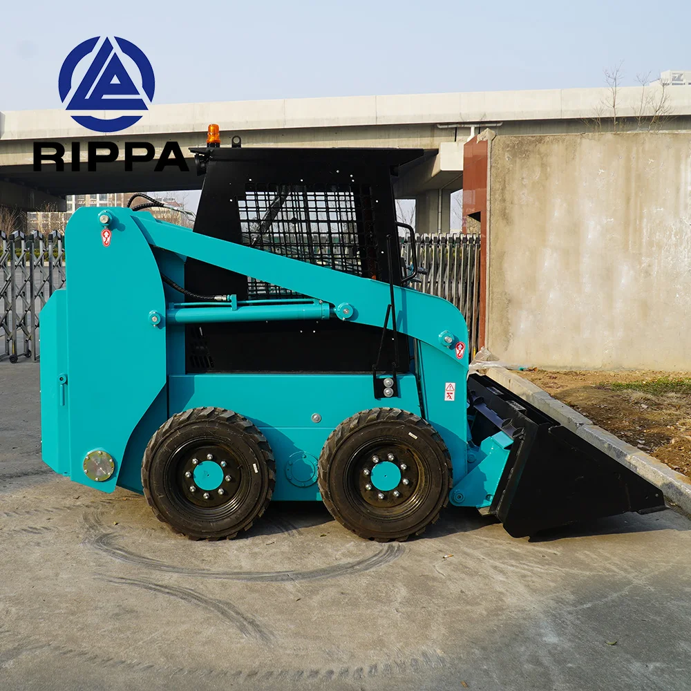 Epa Euro5 Chinese Loader Skid Steer Loader Use Warehouse Farm Manufacturer Mini Crawler Tracked Small Skid Loader Compact