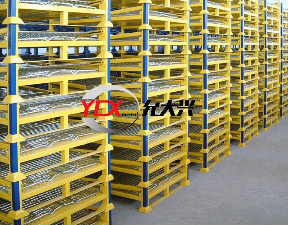 Подгонянная сверхмощная складская Штабелируемая паллетная стойка