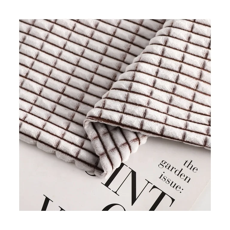 100% Polyester Corn Coralline Velvet Double Faced Dobby Herringbone Style Luggage Lingerie Sleepwear Dresses Outdoor Use Girls