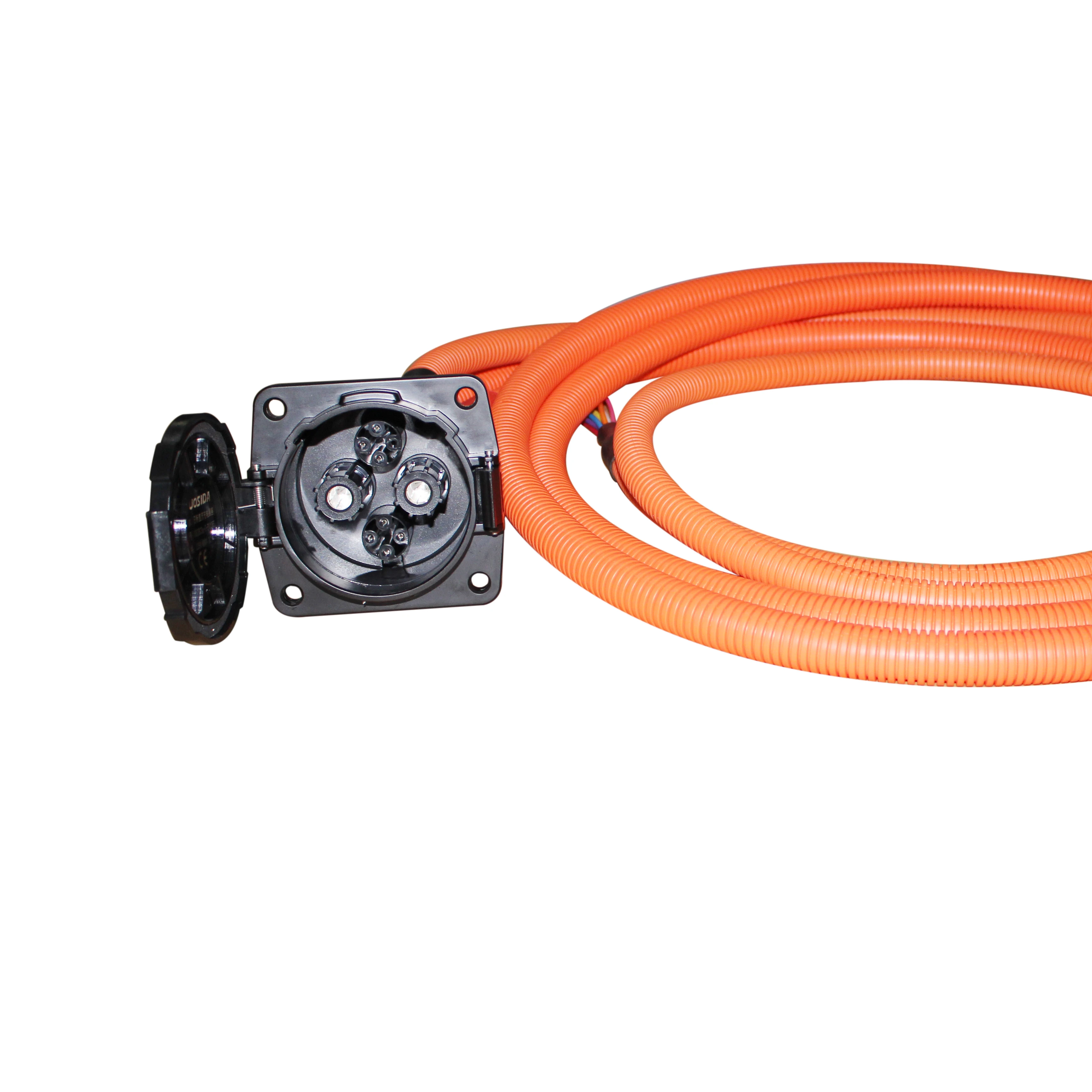 200A Chademo CCS Adapter DC Quick Charging Inlet Socket for Japanese charger station ev connector electric car charger ev charging products inlet ev connectors