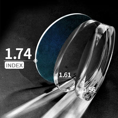HMC Danyangmanufacturers Personalized Optical Prescription Hihg Power Ophthalmic eyeglasses Lenses Cr39 15 Resin Clear