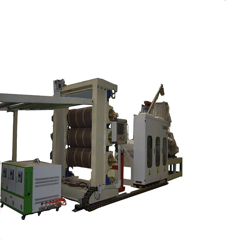Plastic Sheet Production Line PE PP ABS Sheet Geomembrane HDPE Drainage Polycarbonate Sheet Making Machine