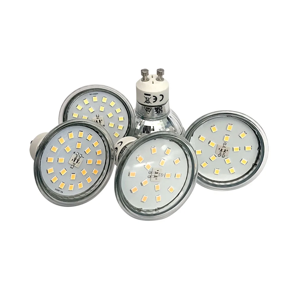 GU10 LED Bulbs 4000K 5W Replaces 75W Halogen Bulb AC220-240V
