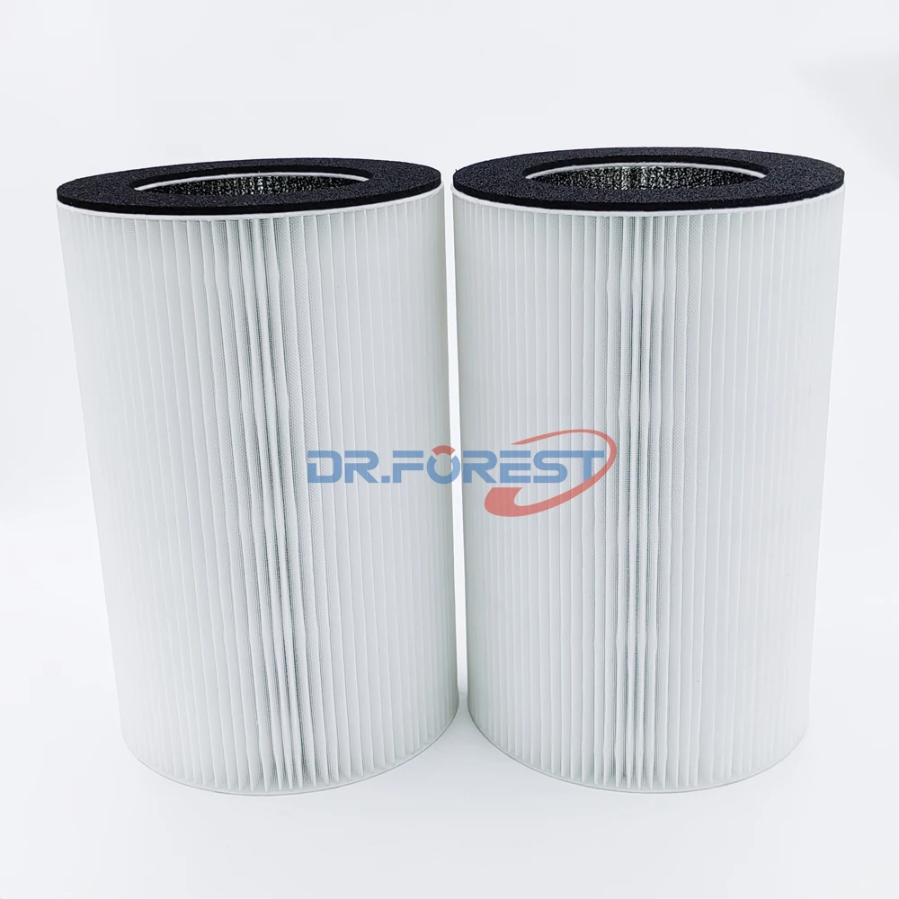 3-in-1 H11 H12 H13 Hepa Polyurethane Activated Carbon Filter Replacement For Air Purifier