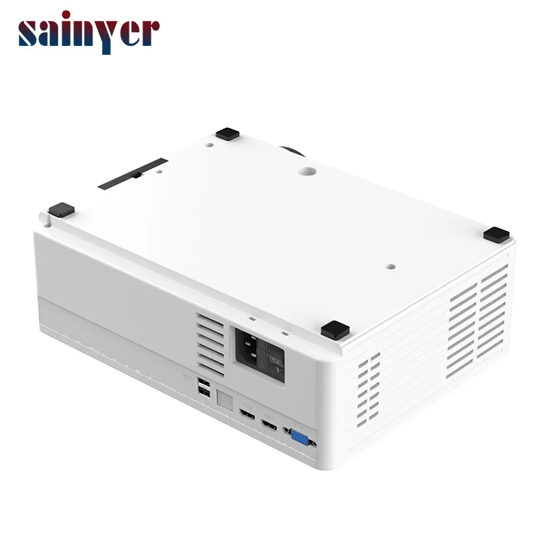 Sainyer Portable Support 4K Full HD 1080p Home Theater 300 ANSI Lumens LED WIFI Projector