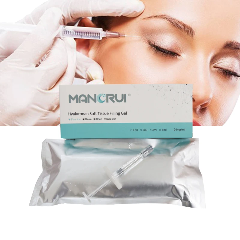
Ha injectable hyaluronic acid dermal filler 1ml anti wrinkles around the eyes acido hialuronico 